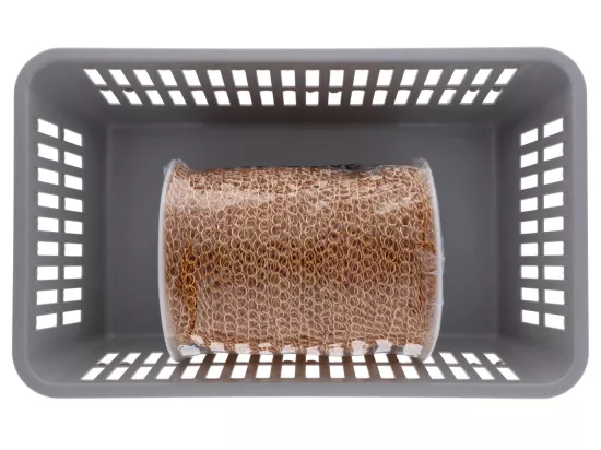 W366 ŁAŃCUSZEK OZDOBNY LUTOWANY 6,5 mm 0,9 KILOGRAMA - WYPRZEDAŻ