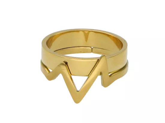 R3Z81 PIERŚCIONEK ZE STALI CHIRURGICZNEJ - 1 SZTUKA