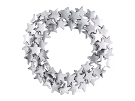 K7B11 HEMATYT GWIAZDKI 8 mm - 1 SZNUR