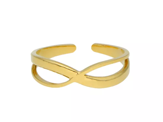 R3R82 PIERŚCIONEK ZE STALI CHIRURGICZNEJ - 1 SZTUKA