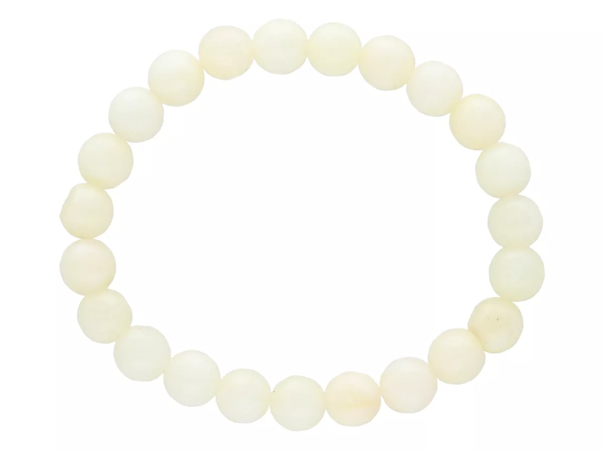 R2E24 BRANSOLETKA JADEIT KULE FASET. 8 mm