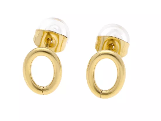 U1N26 KOLCZYKI STAL CHIRURGICZNA 1 PARA