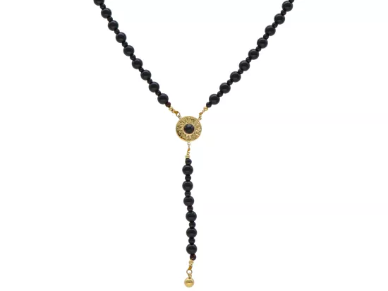 N3K23 NASZYJNIK ONYKS I STAL CHIRURGICZNA