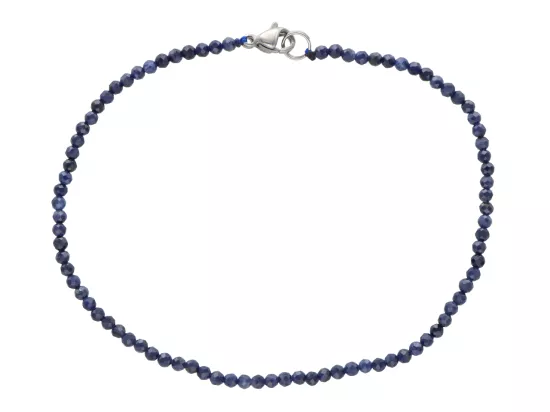 R3B28 BRANSOLETKA SZAFIR KULE FASETOWANE 2,5 mm