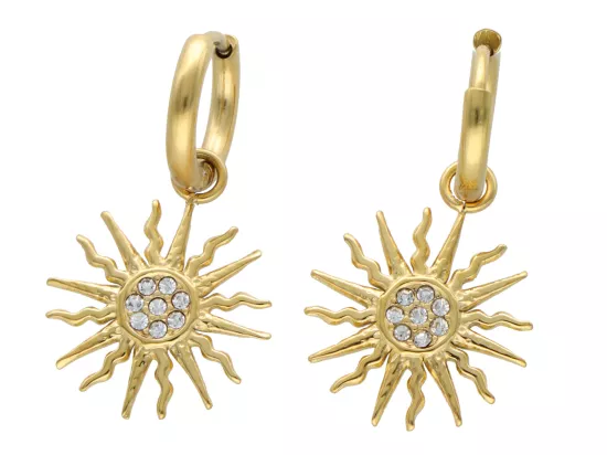 U1S44 KOLCZYKI STAL CHIRURGICZNA 1 PARA