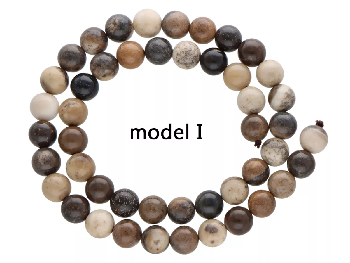 K5Z74 JASPIS KULE 8,5 mm - 1 SZNUR