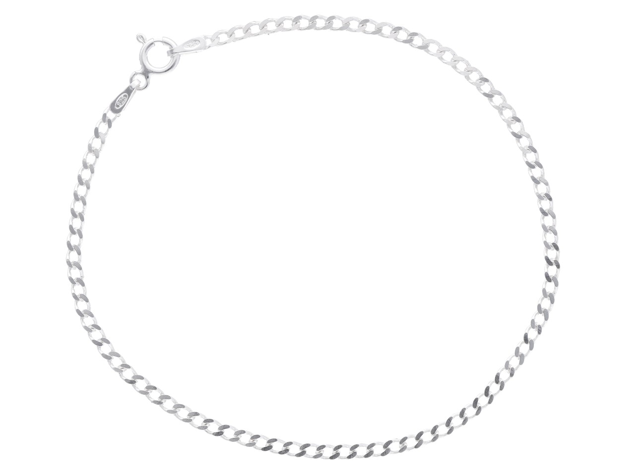 P3K81 BRANSOLETKA PANCERKA 19 cm SREBRO 925