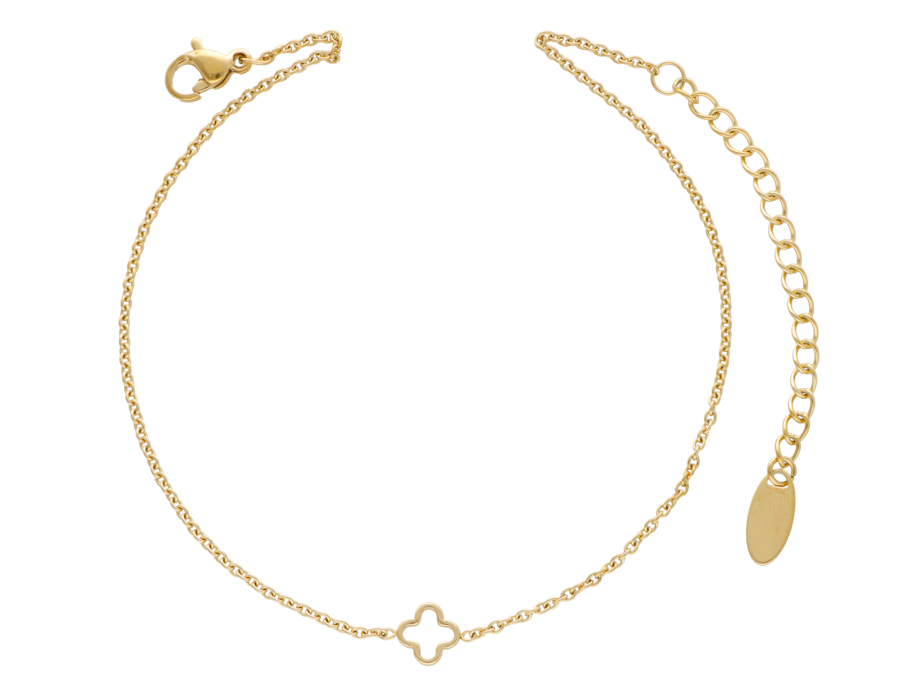 R4Z49 BRANSOLETKA NA NOGĘ STAL CHIRURGICZNA