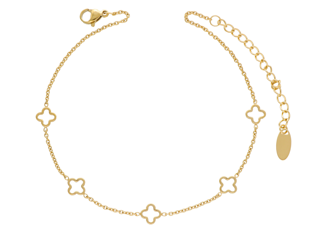 R4Z50 BRANSOLETKA NA NOGĘ STAL CHIRURGICZNA