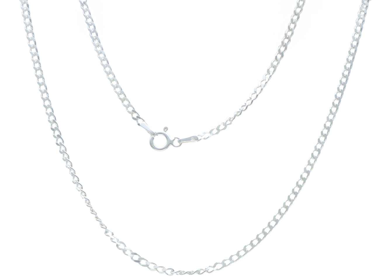 P3I64 ŁAŃCUSZEK PANCERKA 45 cm SREBRO 925