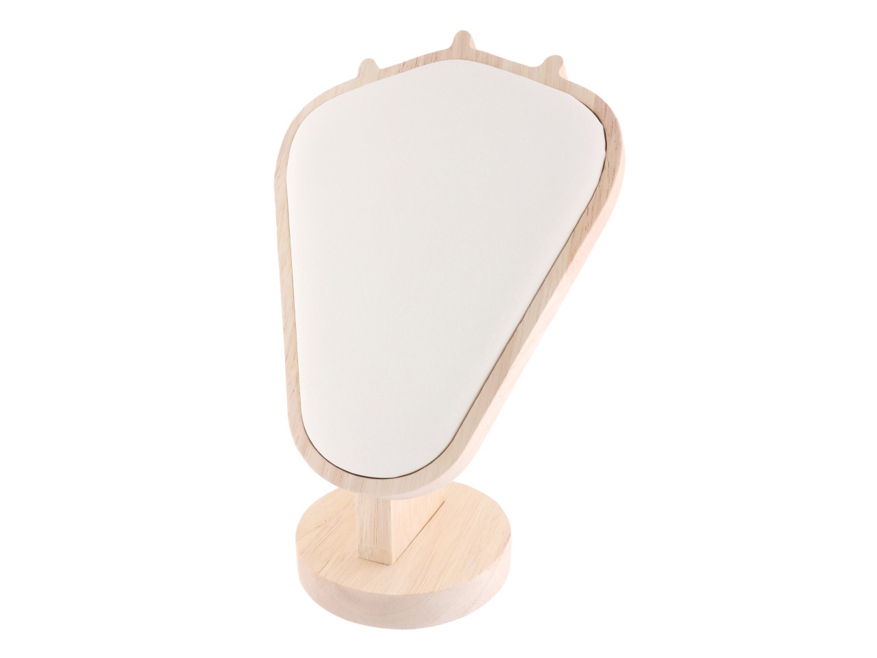 O1K08 EKSPOZYTOR NA BIŻUTERIĘ EKOSKÓRA - 22 cm