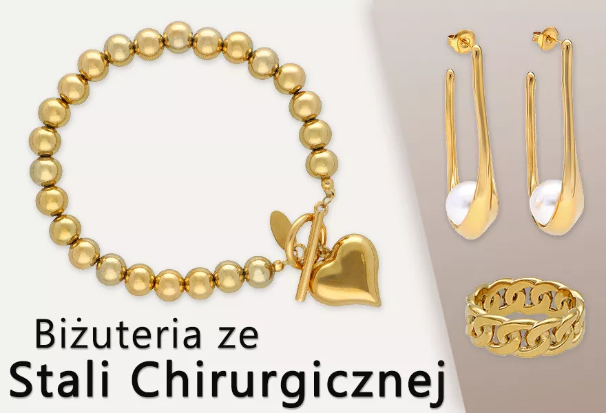 Biżutera ze stali chirurgicznej w hurtownii biżuterii Gal-Art