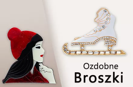 Ozdobne broszki w sklepie Gal-Art