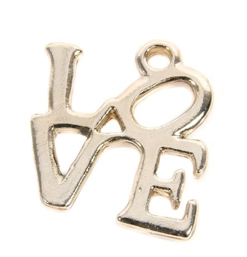 love zawieszka metalowa do tego jak zrobić breloczek